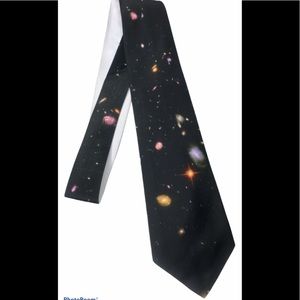 Zazzel Galaxy Star polyester tie